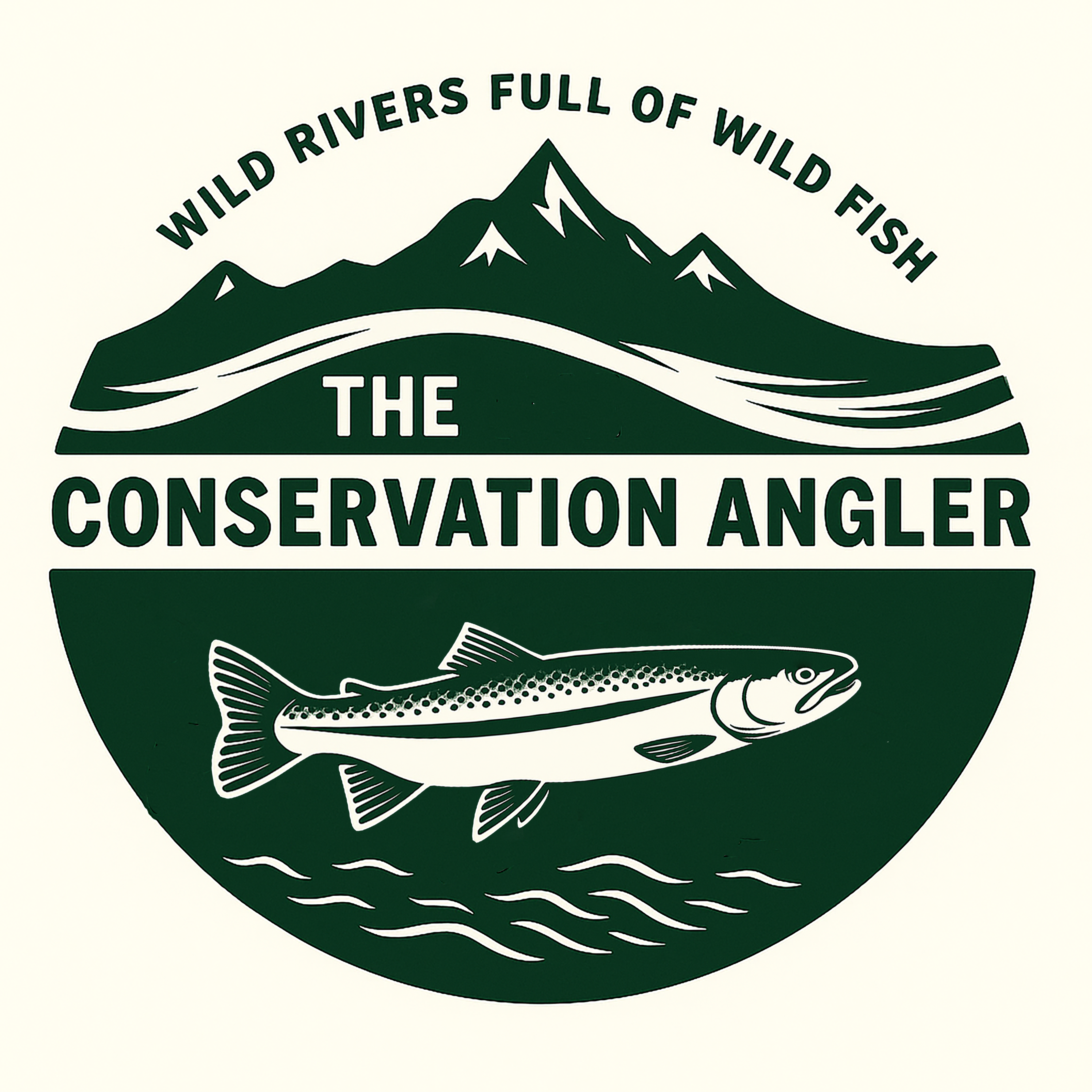 The Conservation Angler Logo