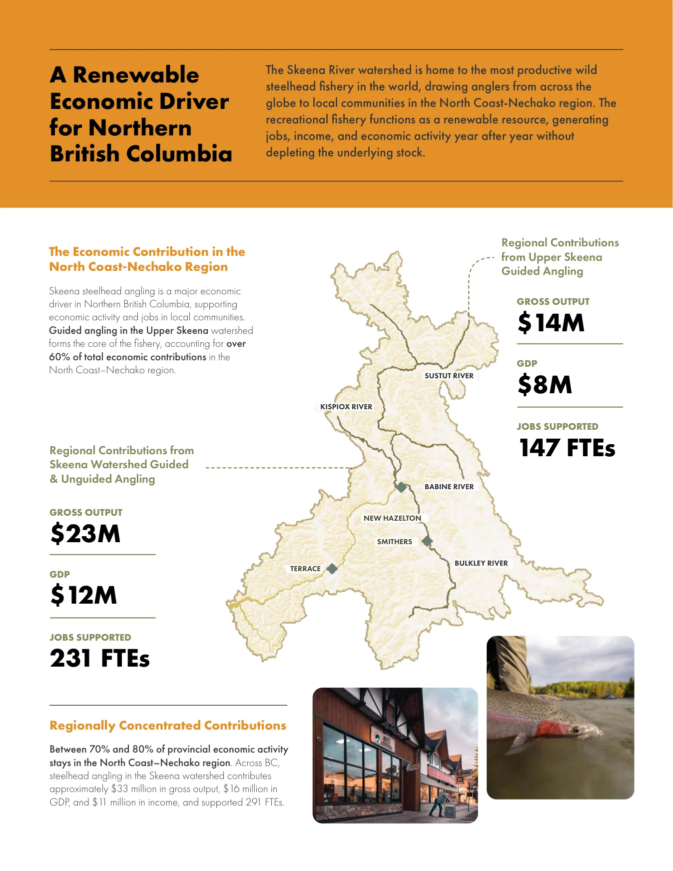 Skeena steelhead economic summary report, page 2.